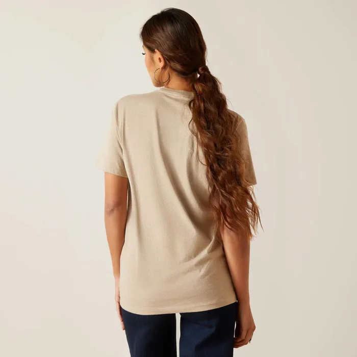 Sendero King Cow TShirt Oatmeal Heather MenWomen Ariat TShirts and Polos Sendero King Cow TShirt Oatmeal Heather MenWomen Ariat TShirts and Polos