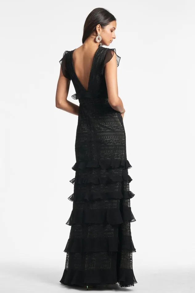 Serafina Gown 8211 Black Women Sachin and Babi Formal