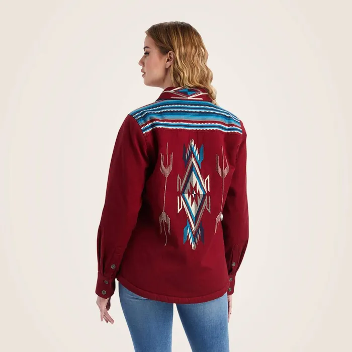 Shacket Chimayo Shirt Jacket Rubaiyat Women Ariat Jackets and Vests Shacket Chimayo Shirt Jacket Rubaiyat Women Ariat Jackets and Vests