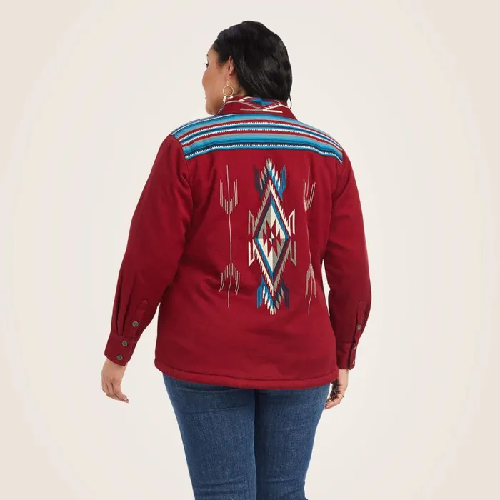 Shacket Chimayo Shirt Jacket Rubaiyat Women Ariat Jackets and Vests Shacket Chimayo Shirt Jacket Rubaiyat Women Ariat Jackets and Vests