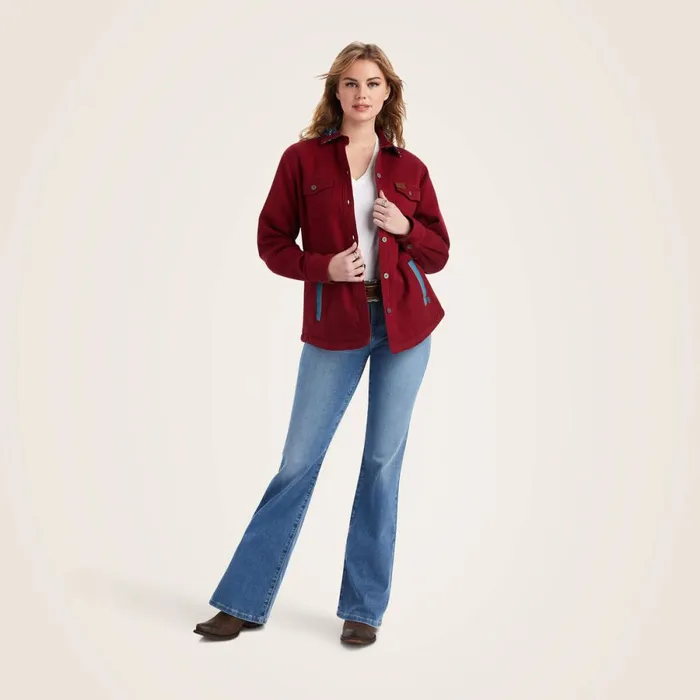 Shacket Chimayo Shirt Jacket Rubaiyat Women Ariat Jackets and Vests Shacket Chimayo Shirt Jacket Rubaiyat Women Ariat Jackets and Vests