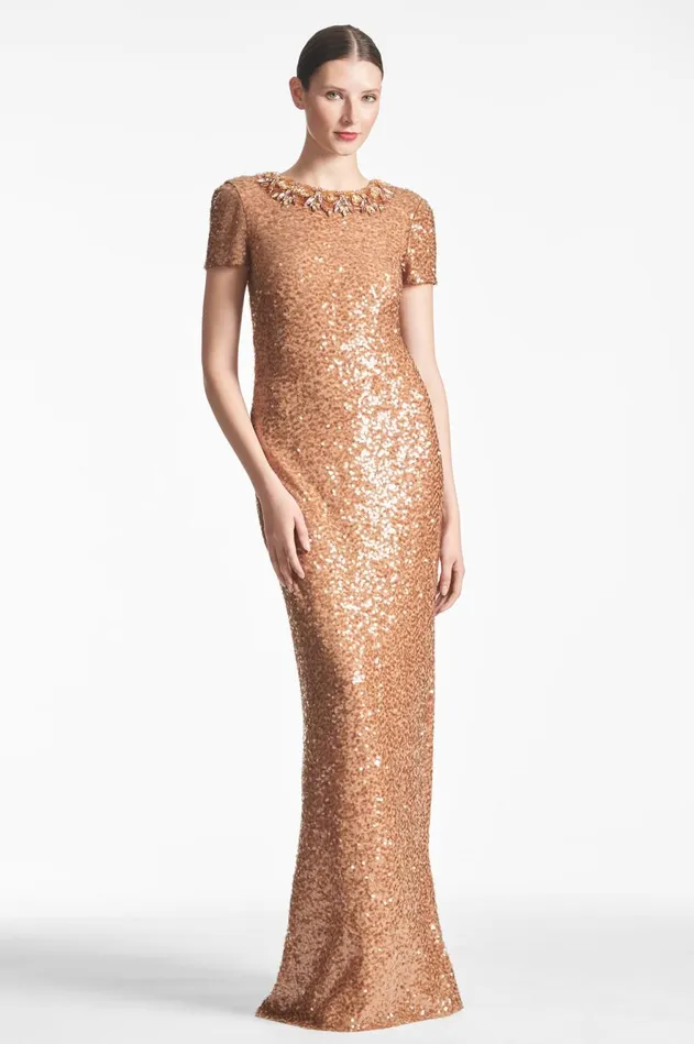 Shiloh Gown 8211 Honey Women Sachin and Babi Formal