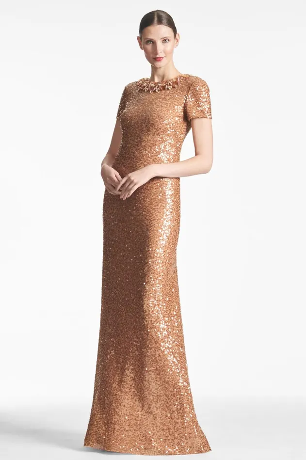 Shiloh Gown 8211 Honey Women Sachin and Babi Formal