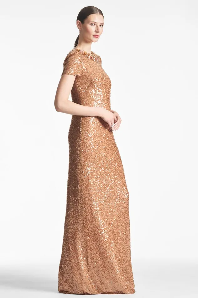 Shiloh Gown 8211 Honey Women Sachin and Babi Formal