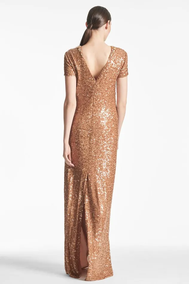 Shiloh Gown 8211 Honey Women Sachin and Babi Formal