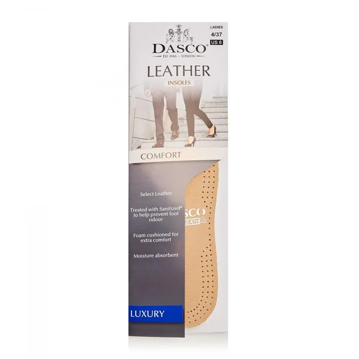 Shoe Care Women Moda In Pelle Dasco Full Insole Natural Leather