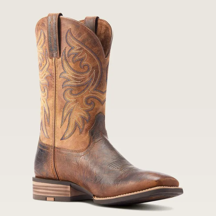 Slingshot Cowboy Boot Bartop Brown Men Ariat Western Boots