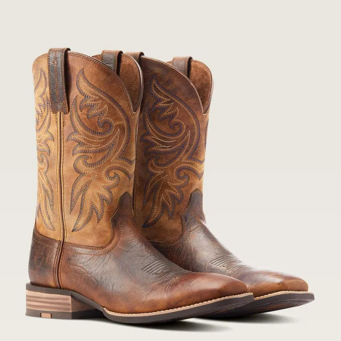 Slingshot Cowboy Boot Bartop Brown Men Ariat Western Boots