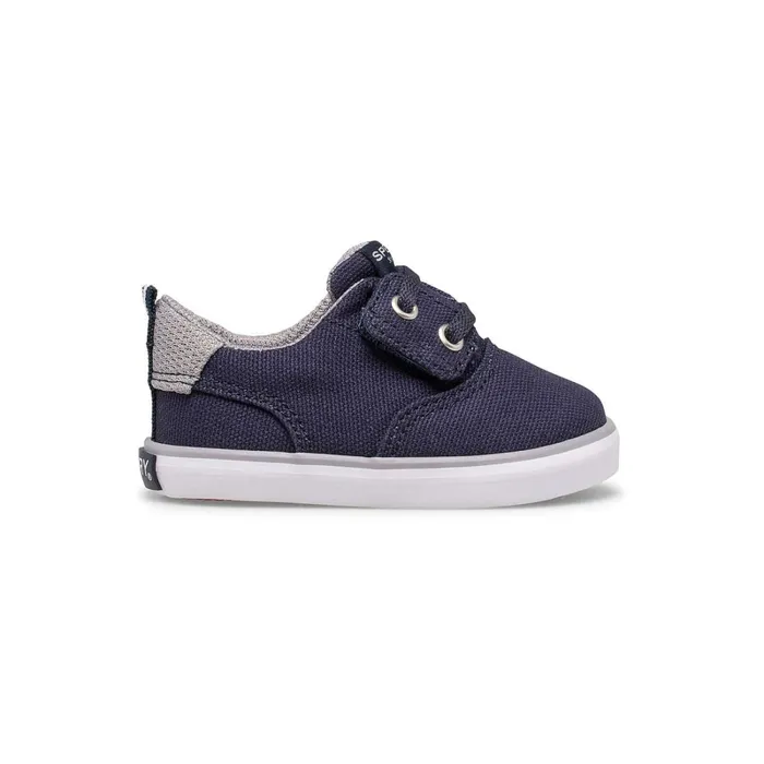 Sneakers Kids Sperry Little Kid039s Spinnaker Crib Junior Washable Sneaker Navy