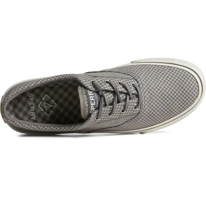 Sneakers Men Sperry SeaCycled Striper II CVO Gingham Sneaker Grey Sneakers Men Sperry SeaCycled Striper II CVO Gingham Sneaker Grey