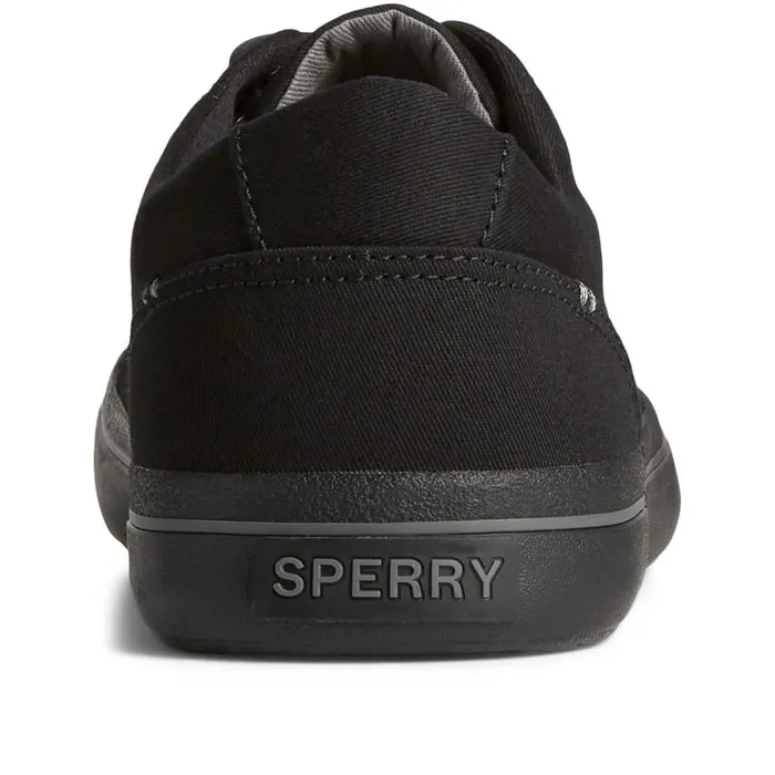 Sneakers Men Sperry SeaCycled Striper II Textile Sneaker Black Sneakers Men Sperry SeaCycled Striper II Textile Sneaker Black