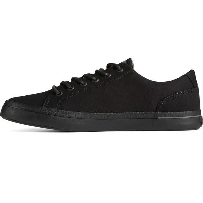 Sneakers Men Sperry SeaCycled Striper II Textile Sneaker Black Sneakers Men Sperry SeaCycled Striper II Textile Sneaker Black