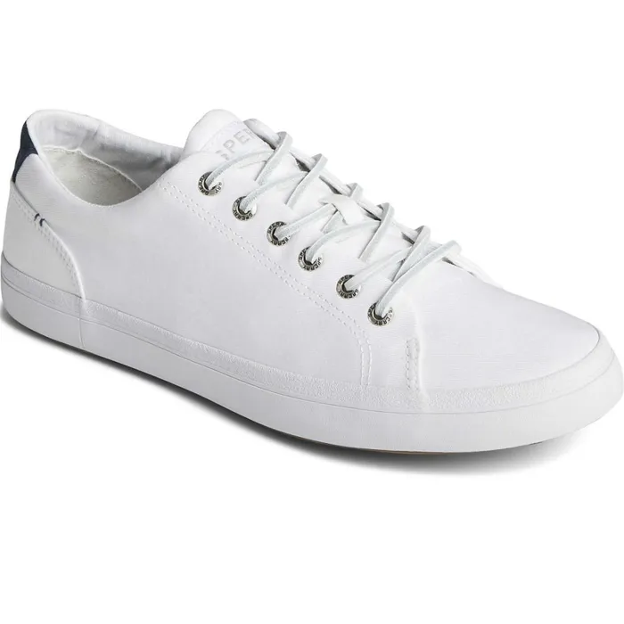 Sneakers Men Sperry SeaCycled Striper II Textile Sneaker White Sneakers Men Sperry SeaCycled Striper II Textile Sneaker White