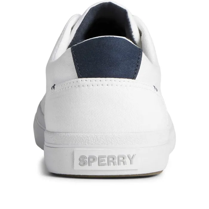 Sneakers Men Sperry SeaCycled Striper II Textile Sneaker White Sneakers Men Sperry SeaCycled Striper II Textile Sneaker White