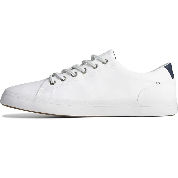 Sneakers Men Sperry SeaCycled Striper II Textile Sneaker White Sneakers Men Sperry SeaCycled Striper II Textile Sneaker White