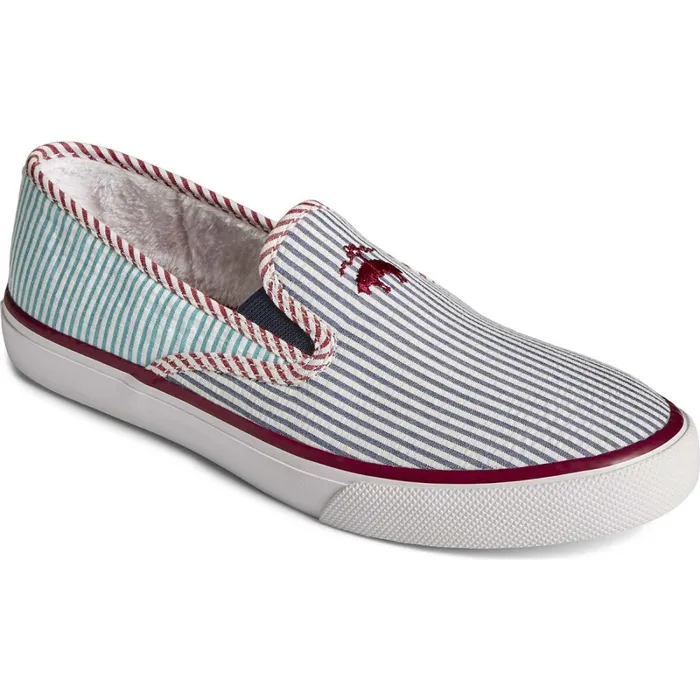 Sneakers Men Sperry Sperry X Brooks Brothers Slip On Sneaker Blue Multi Sneakers Men Sperry Sperry X Brooks Brothers Slip On Sneaker Blue Multi
