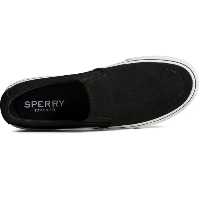 Sneakers Men Sperry Striper II Twin Gore Suede Slip On Sneaker Black Sneakers Men Sperry Striper II Twin Gore Suede Slip On Sneaker Black