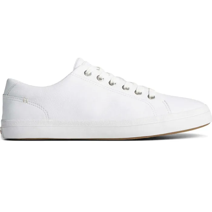Sneakers WomenMen Sperry Striper II LLT Leather Sneaker White