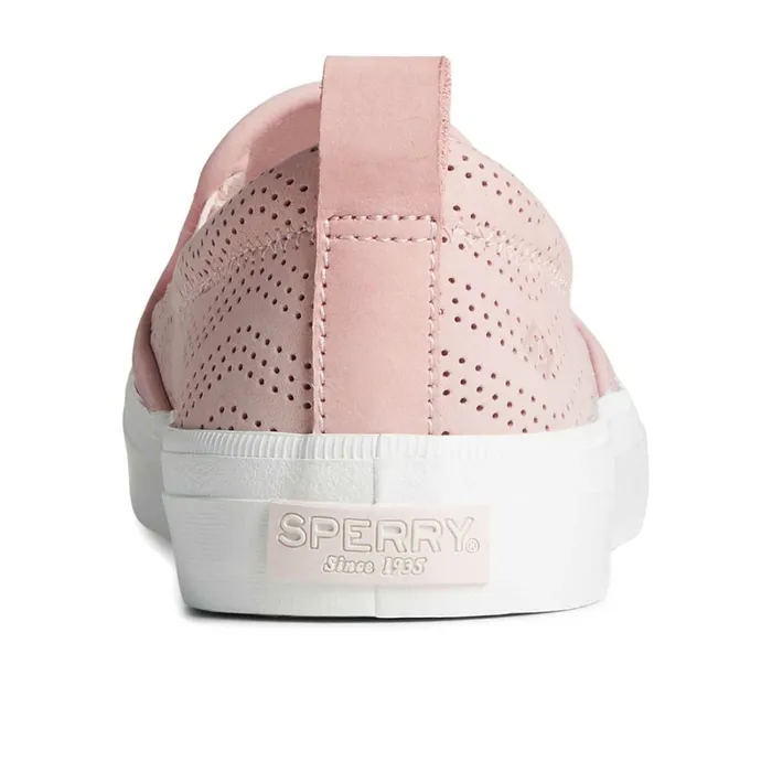Sneakers Women Sperry Crest Twin Gore Perforated Leather Slip On Sneaker Blush Sneakers Women Sperry Crest Twin Gore Perforated Leather Slip On Sneaker Blush