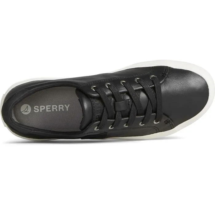 Sneakers Women Sperry Sandy Leather Sneaker Black