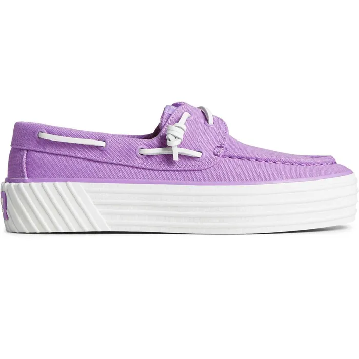 Sneakers Women Sperry SeaCycled Bahama 20 Platform Sneaker Purple