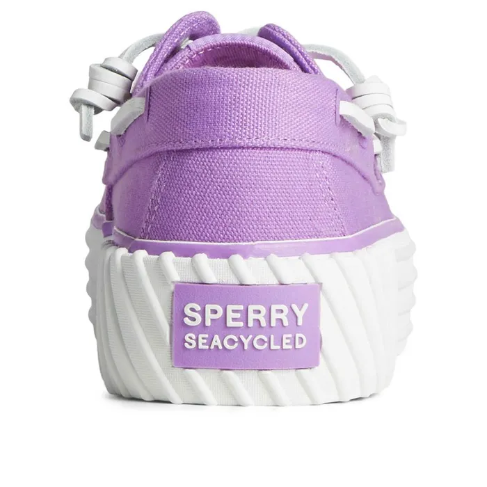 Sneakers Women Sperry SeaCycled Bahama 20 Platform Sneaker Purple Sneakers Women Sperry SeaCycled Bahama 20 Platform Sneaker Purple