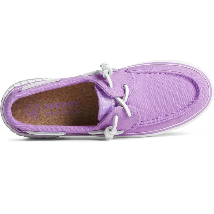 Sneakers Women Sperry SeaCycled Bahama 20 Platform Sneaker Purple Sneakers Women Sperry SeaCycled Bahama 20 Platform Sneaker Purple