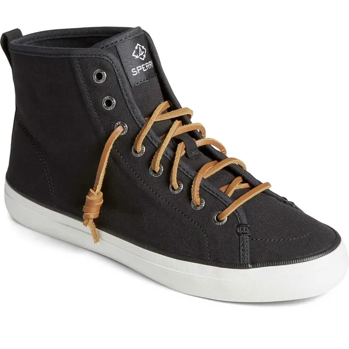 Sneakers Women Sperry SeaCycled Crest High Top Sneaker Black Sneakers Women Sperry SeaCycled Crest High Top Sneaker Black