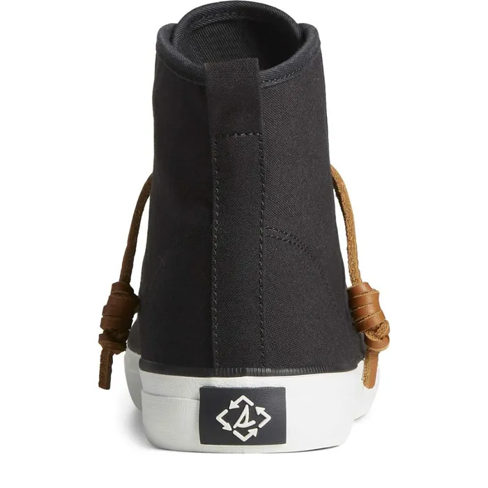Sneakers Women Sperry SeaCycled Crest High Top Sneaker Black Sneakers Women Sperry SeaCycled Crest High Top Sneaker Black