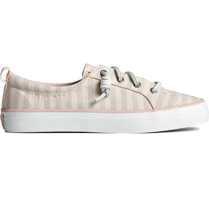 Sneakers Women Sperry SeaCycled Crest Vibe Striped Textile Sneaker Grey