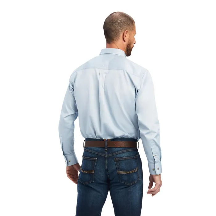 Solid Twill Classic Fit Shirt Cashmere Blue Men Ariat Button Down Shirts Solid Twill Classic Fit Shirt Cashmere Blue Men Ariat Button Down Shirts