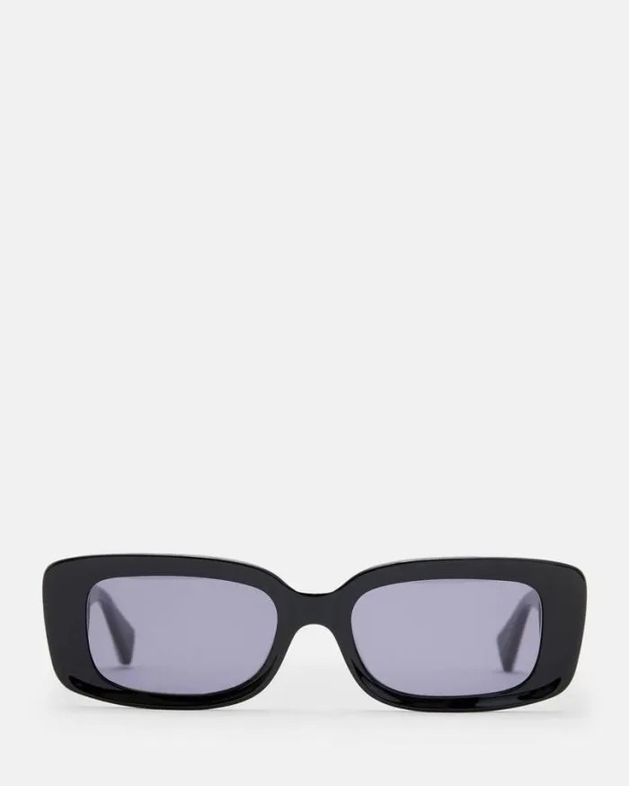Sonic Sunglasses Gloss Black Men AllSaints Accessories
