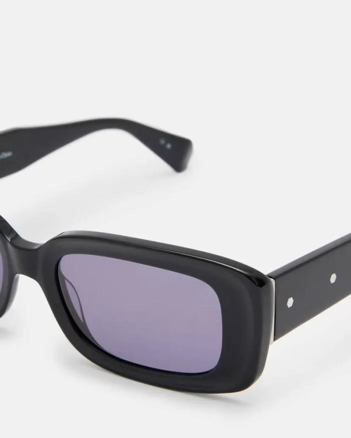 Sonic Sunglasses Gloss Black Men AllSaints Accessories