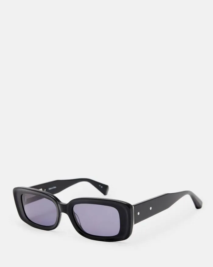 Sonic Sunglasses Gloss Black Men AllSaints Accessories