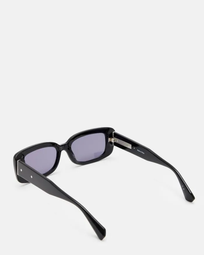 Sonic Sunglasses Gloss Black Men AllSaints Accessories
