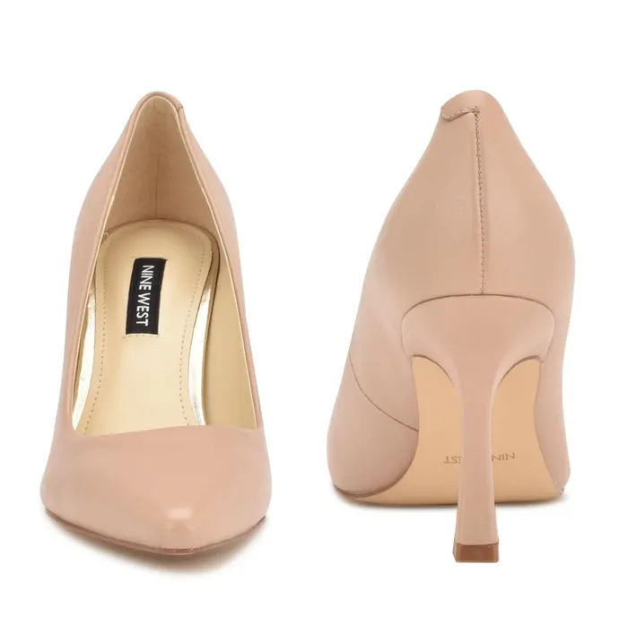 Sorts Pointy Toe Pumps Barely Nude Leather Women Nine West Pumps Sorts Pointy Toe Pumps Barely Nude Leather Women Nine West Pumps