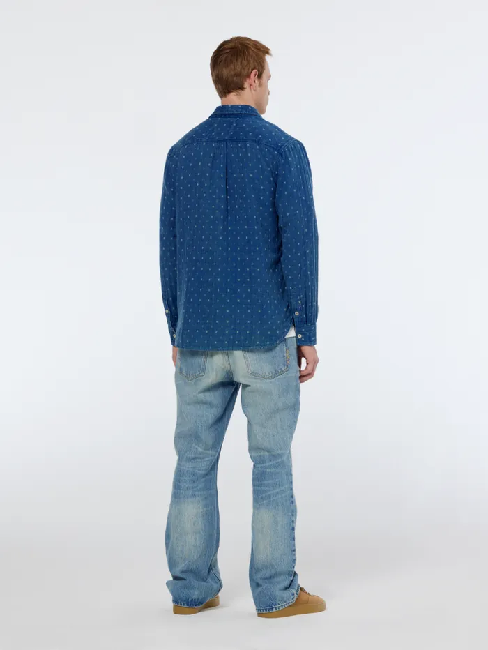 Special Denim Weave With Wash Effects Shirt Washed Indigo Men Scotch and Soda Shirts Special Denim Weave With Wash Effects Shirt Washed Indigo Men Scotch and Soda Shirts