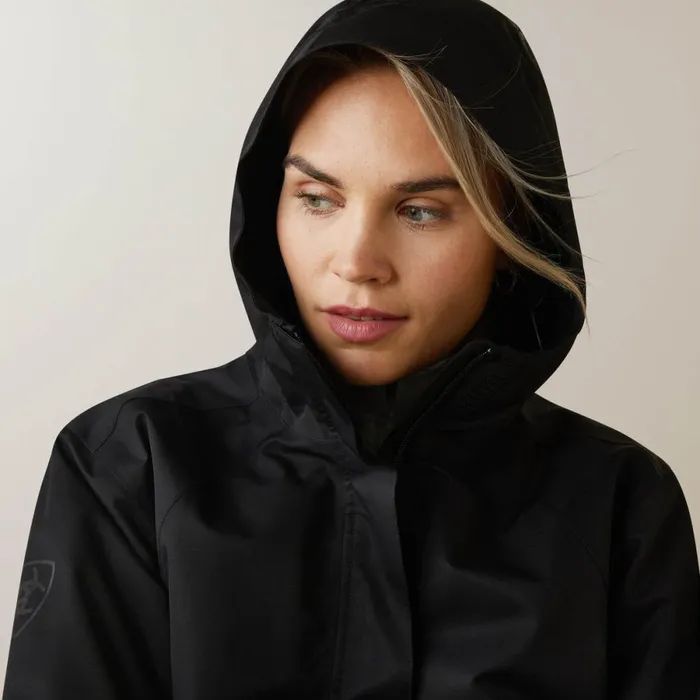 Spectator Waterproof Jacket Black Women Ariat Jackets and Vests Spectator Waterproof Jacket Black Women Ariat Jackets and Vests