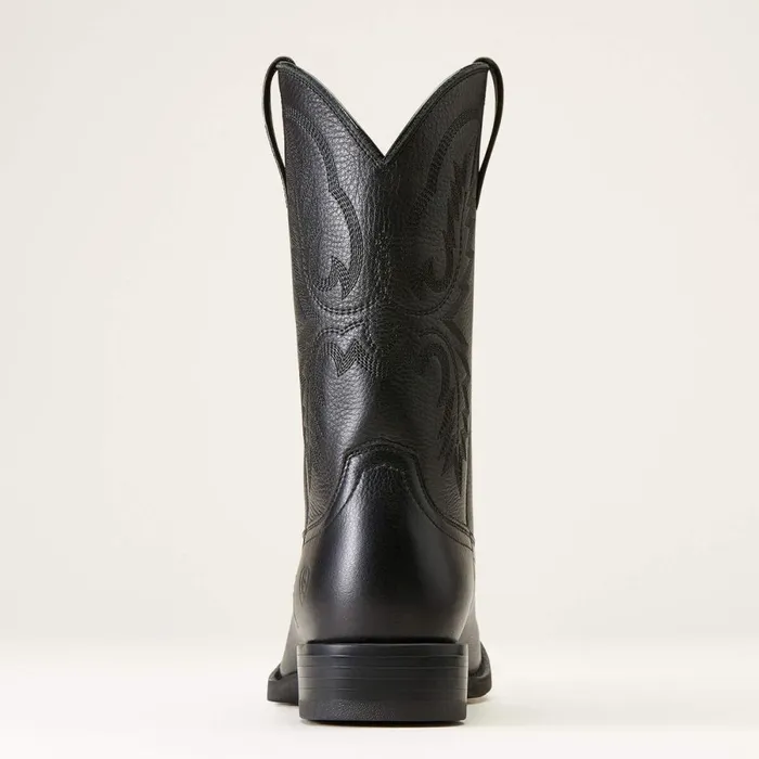 Sport Stratten Cowboy Boot Black Deertan Men Ariat Western Boots Sport Stratten Cowboy Boot Black Deertan Men Ariat Western Boots