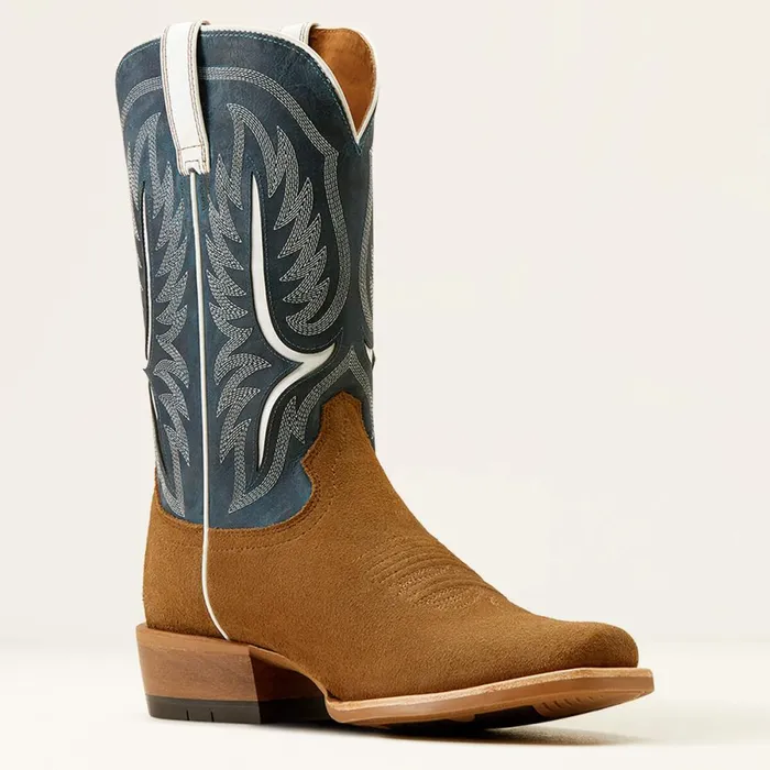 Stadtler Cowboy Boot Dijon Roughoutocean Blue Men Ariat Western Boots Stadtler Cowboy Boot Dijon Roughoutocean Blue Men Ariat Western Boots