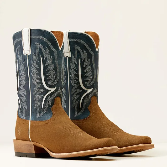 Stadtler Cowboy Boot Dijon Roughoutocean Blue Men Ariat Western Boots Stadtler Cowboy Boot Dijon Roughoutocean Blue Men Ariat Western Boots