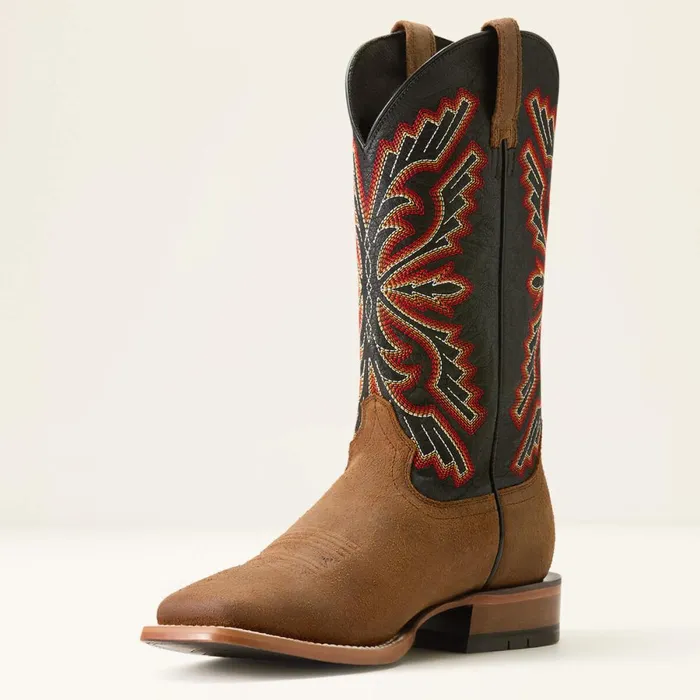 Sting Cowboy Boot Weathered Wickerbayou Black Men Ariat Western Boots
