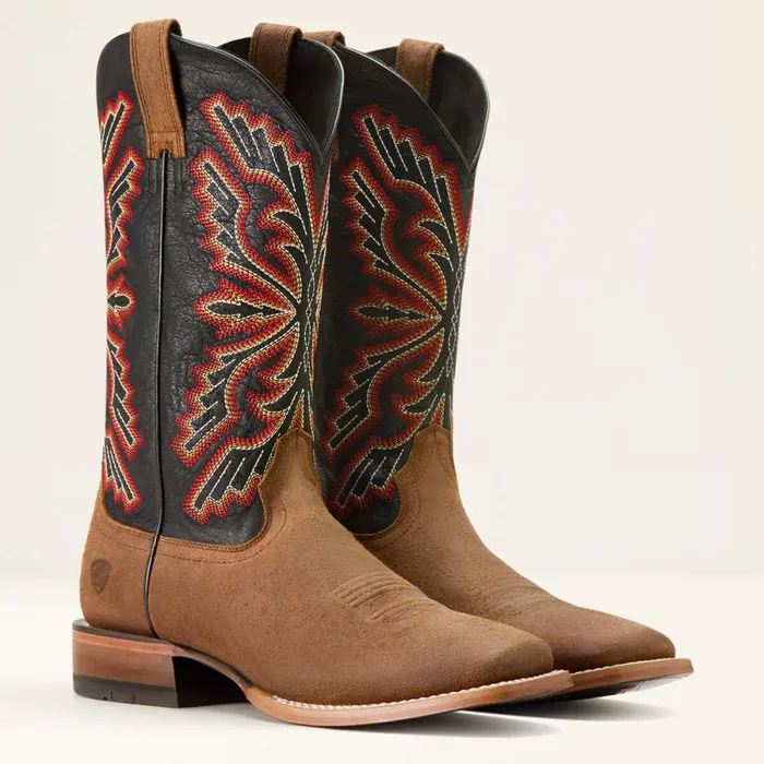 Sting Cowboy Boot Weathered Wickerbayou Black Men Ariat Western Boots Sting Cowboy Boot Weathered Wickerbayou Black Men Ariat Western Boots