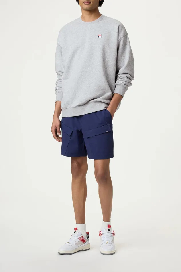 Sweatshirts and Hoodies Men Fila Classic Relaxed Sweatshirt 050 Grey Heather Sweatshirts and Hoodies Men Fila Classic Relaxed Sweatshirt 050 Grey Heather