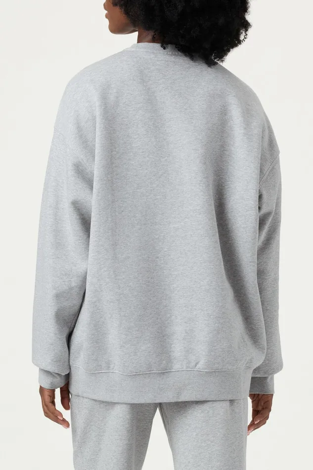 Sweatshirts and Hoodies Men Fila Classic Relaxed Sweatshirt 050 Grey Heather Sweatshirts and Hoodies Men Fila Classic Relaxed Sweatshirt 050 Grey Heather