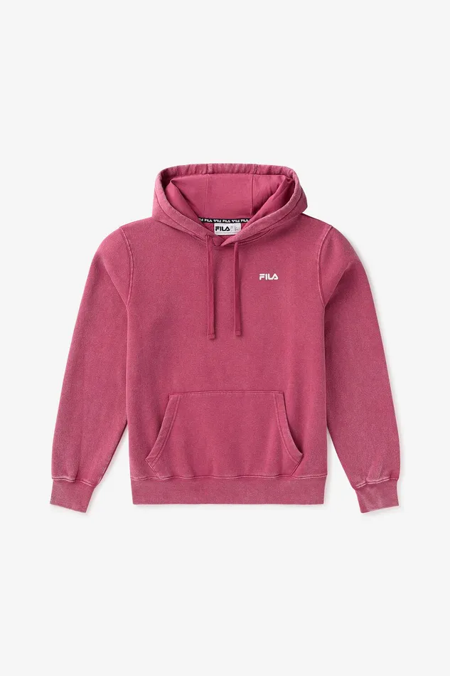 Sweatshirts and Hoodies Women Fila Sportstyle Linear Logo Hoodie 662 Malagagardenia