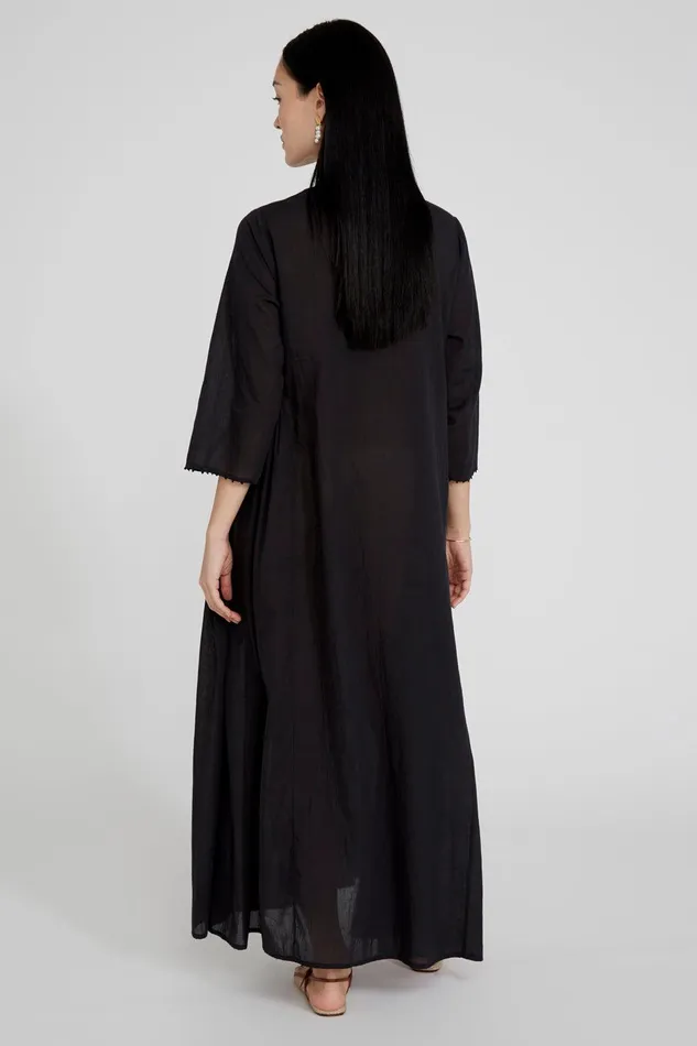 Tanya Plunge Dress Caviar Women Chan Luu Dresses