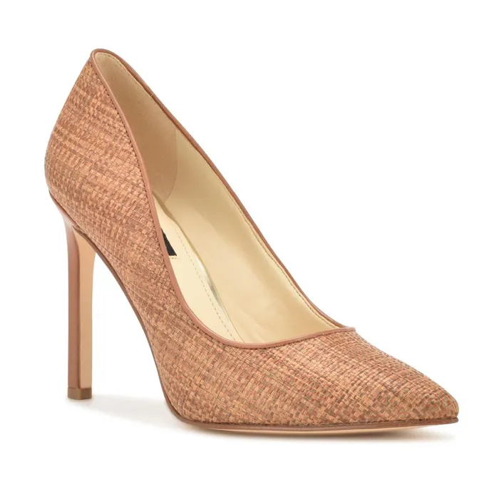 Tatiana Pointy Toe Pumps Brown Women Nine West Pumps Tatiana Pointy Toe Pumps Brown Women Nine West Pumps