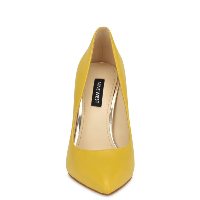 Tatiana Pointy Toe Pumps Yellow Women Nine West Pumps Tatiana Pointy Toe Pumps Yellow Women Nine West Pumps
