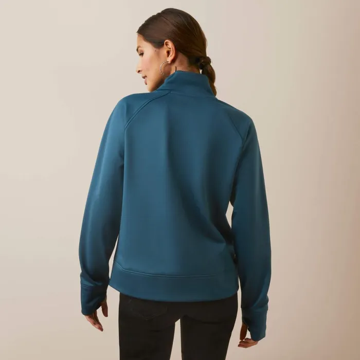 Tek Crossover Sweatshirt Reflecting Pond Women Ariat Sweatshirts and Hoodies Tek Crossover Sweatshirt Reflecting Pond Women Ariat Sweatshirts and Hoodies